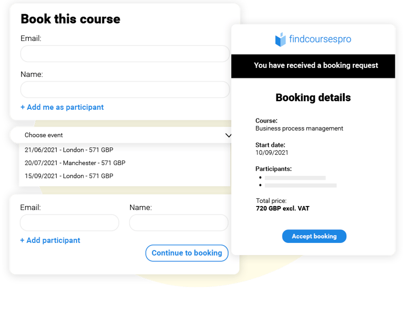 Findcourses PRO system - Invoicing